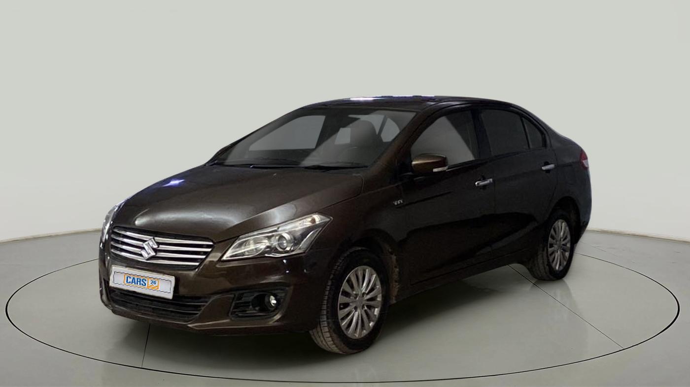 2016 Maruti Ciaz ZXI, Petrol, Manual, 57,286 km, Left Front Diagonal