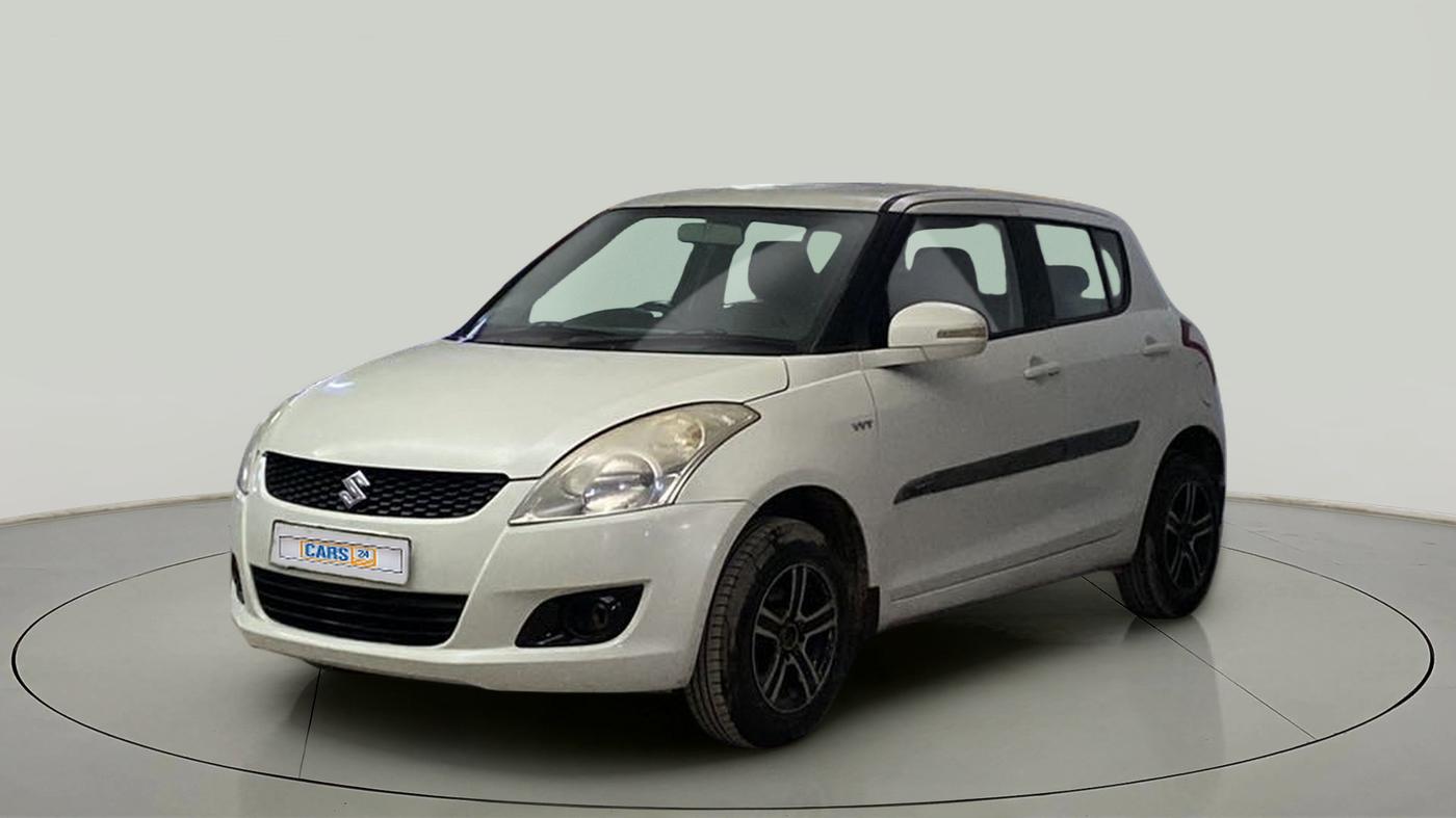 2014 Maruti Swift VXI, Petrol, Manual, 73,317 km, Left Front Diagonal