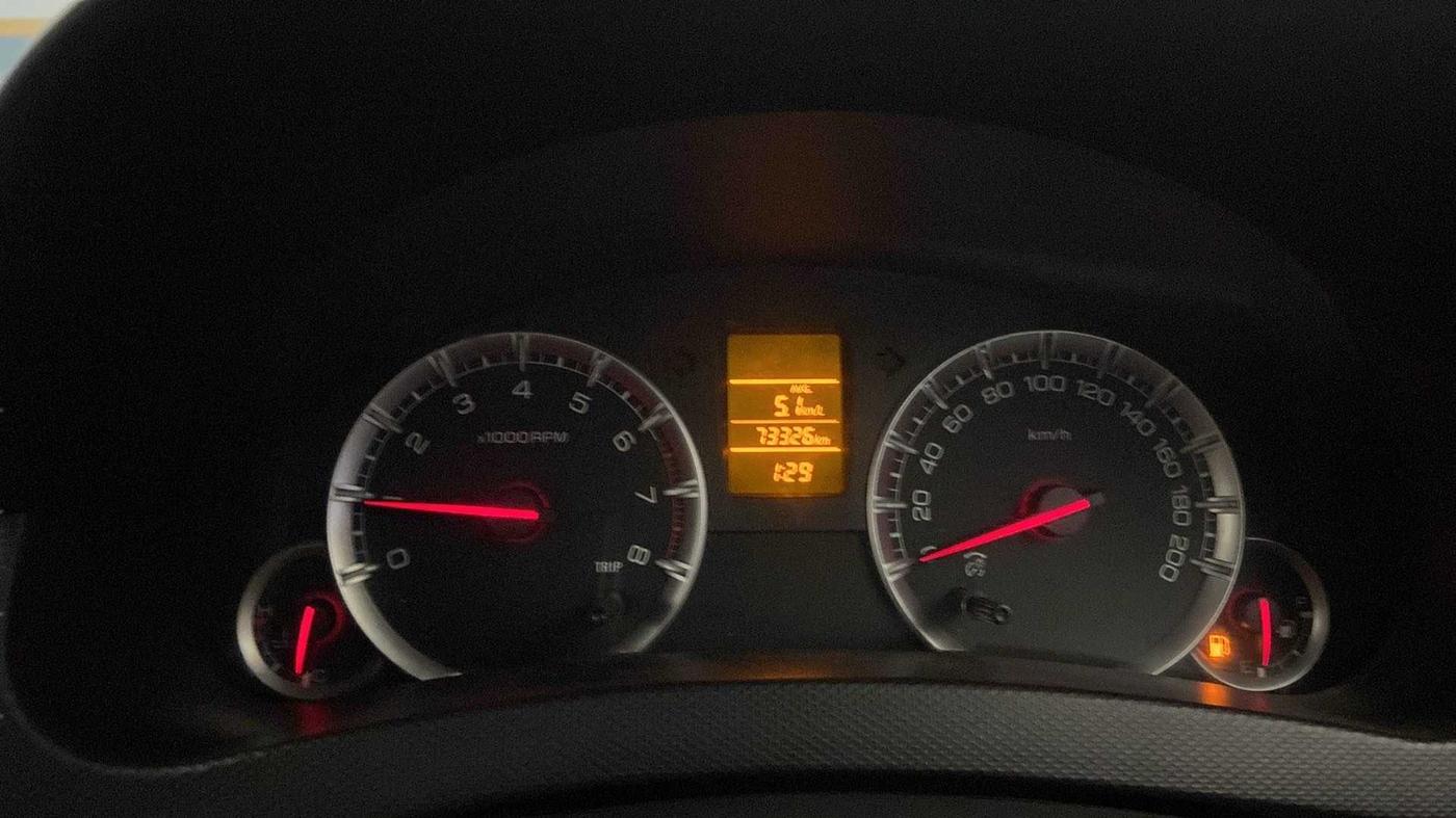 2014 Maruti Swift VXI, Petrol, Manual, 73,317 km, Odometer Image