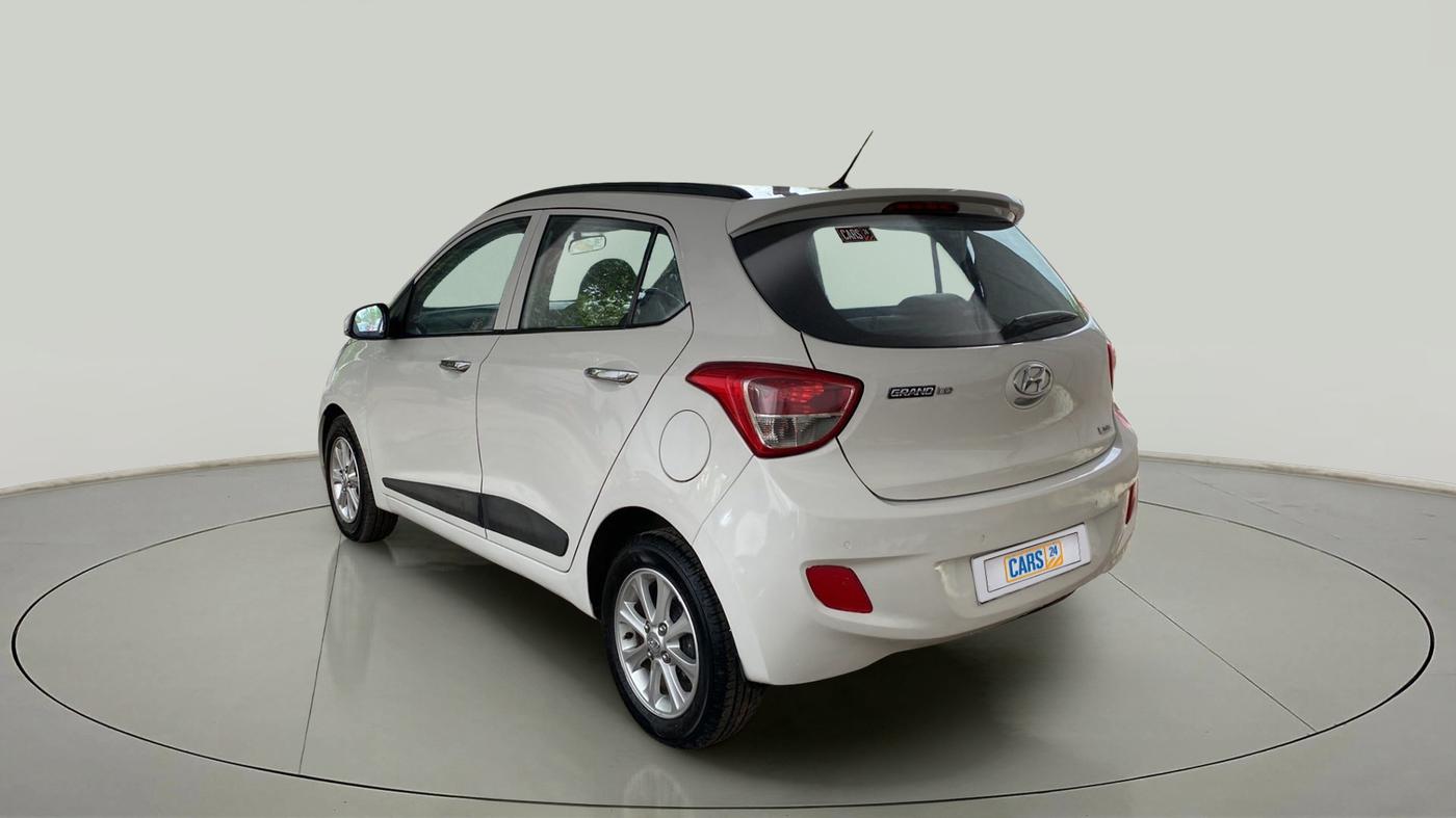 2015 Hyundai Grand i10 ASTA AT 1.2 KAPPA VTVT, Petrol, Automatic, 69,295 km, Left Back Diagonal