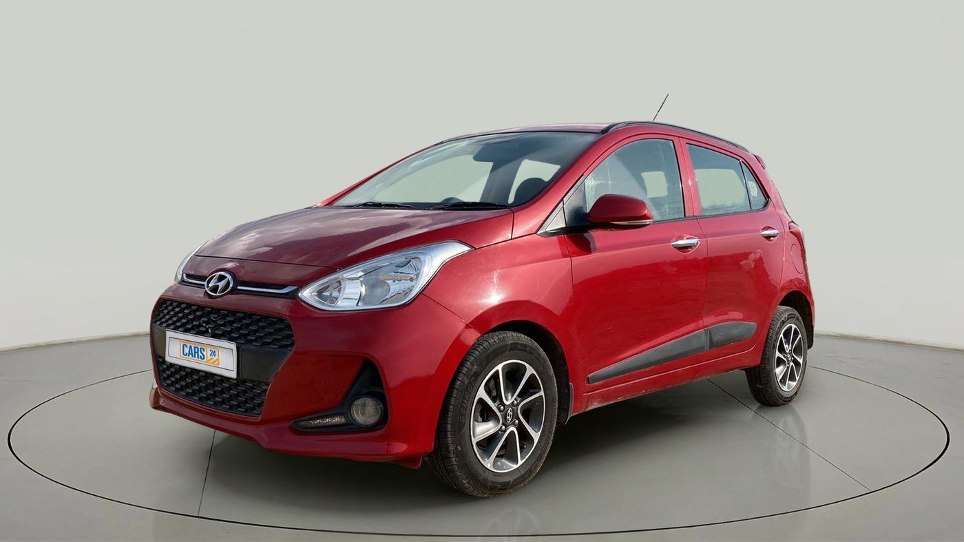 2018 Hyundai Grand i10 ASTA 1.2 KAPPA VTVT, Petrol, Manual, 53,664 km, Left Front Diagonal