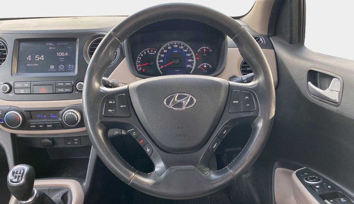 2018 Hyundai Grand i10 ASTA 1.2 KAPPA VTVT, Petrol, Manual, 53,664 km, Steering Wheel Close Up