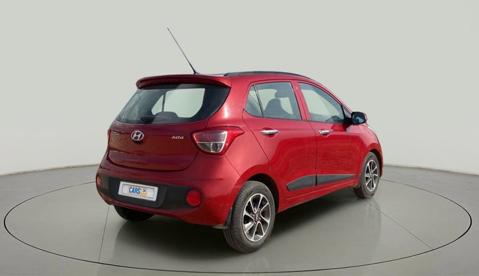 2018 Hyundai Grand i10 ASTA 1.2 KAPPA VTVT, Petrol, Manual, 53,664 km, Right Back Diagonal