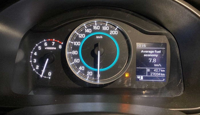 2017 Maruti IGNIS ZETA 1.2, Petrol, Manual, 27,027 km, Odometer Image