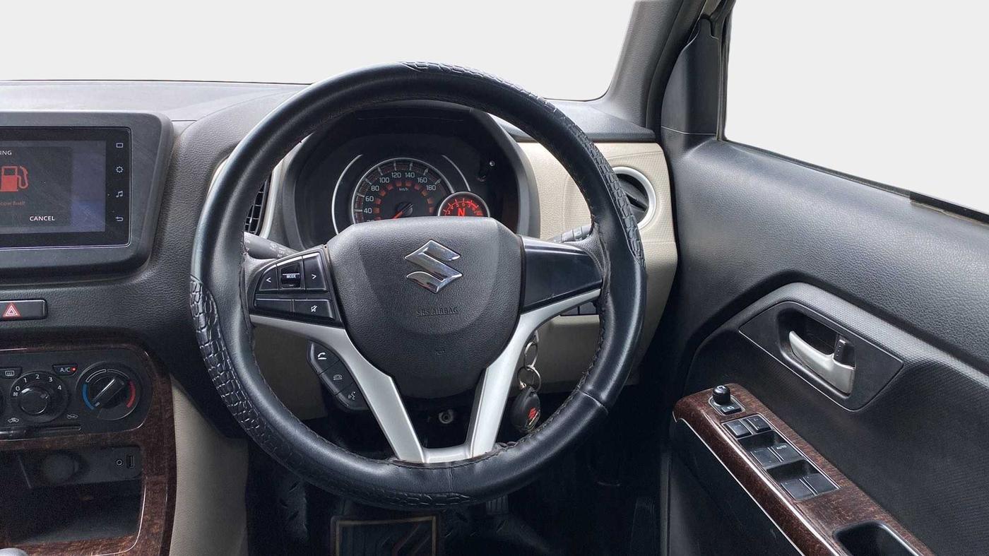 2019 Maruti New Wagon-R ZXI 1.2 AMT, Petrol, Automatic, 71,860 km, Steering Wheel Close Up