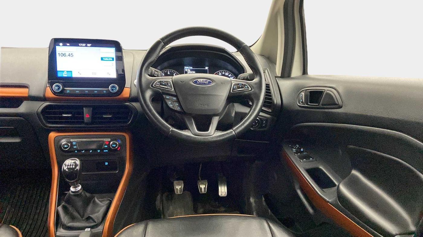2019 Ford Ecosport TITANIUM 1.0L ECOBOOST SPORTS(SUNROOF), Petrol, Manual, 70,551 km, Steering Wheel Close Up
