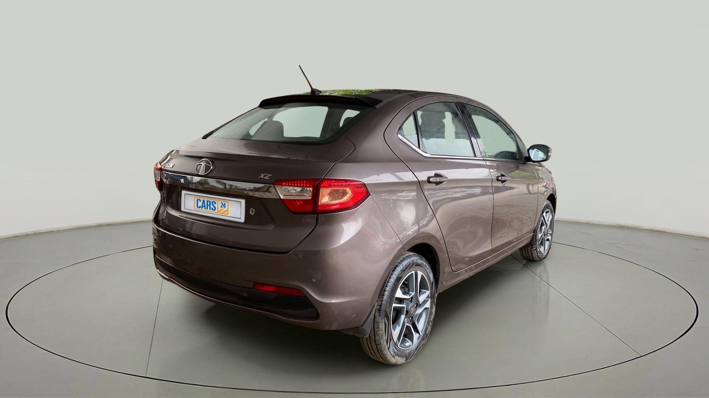 2017 Tata TIGOR XZ PETROL, Petrol, Manual, 95,488 km, Right Back Diagonal