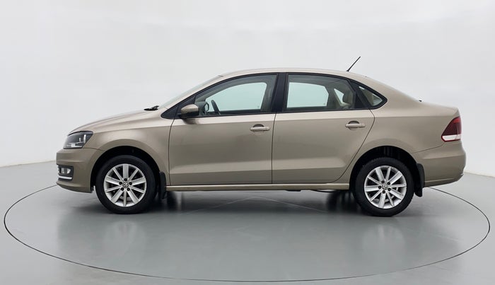 2017 Volkswagen Vento HIGHLINE TDI AT, Diesel, Automatic, 64,522 km, Left Side