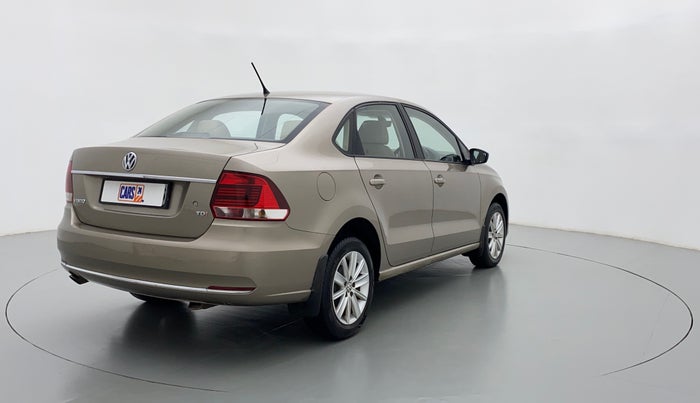 2017 Volkswagen Vento HIGHLINE TDI AT, Diesel, Automatic, 64,522 km, Right Back Diagonal