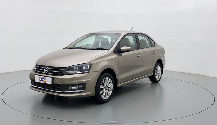 2017 Volkswagen Vento HIGHLINE TDI AT, Diesel, Automatic, 64,522 km, Left Front Diagonal