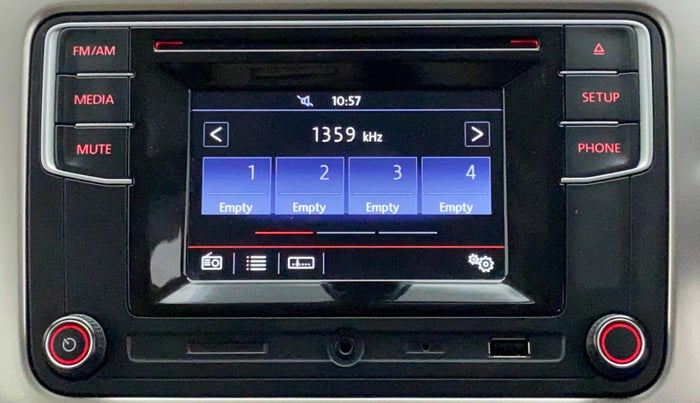 2017 Volkswagen Vento HIGHLINE TDI AT, Diesel, Automatic, 64,522 km, Infotainment System