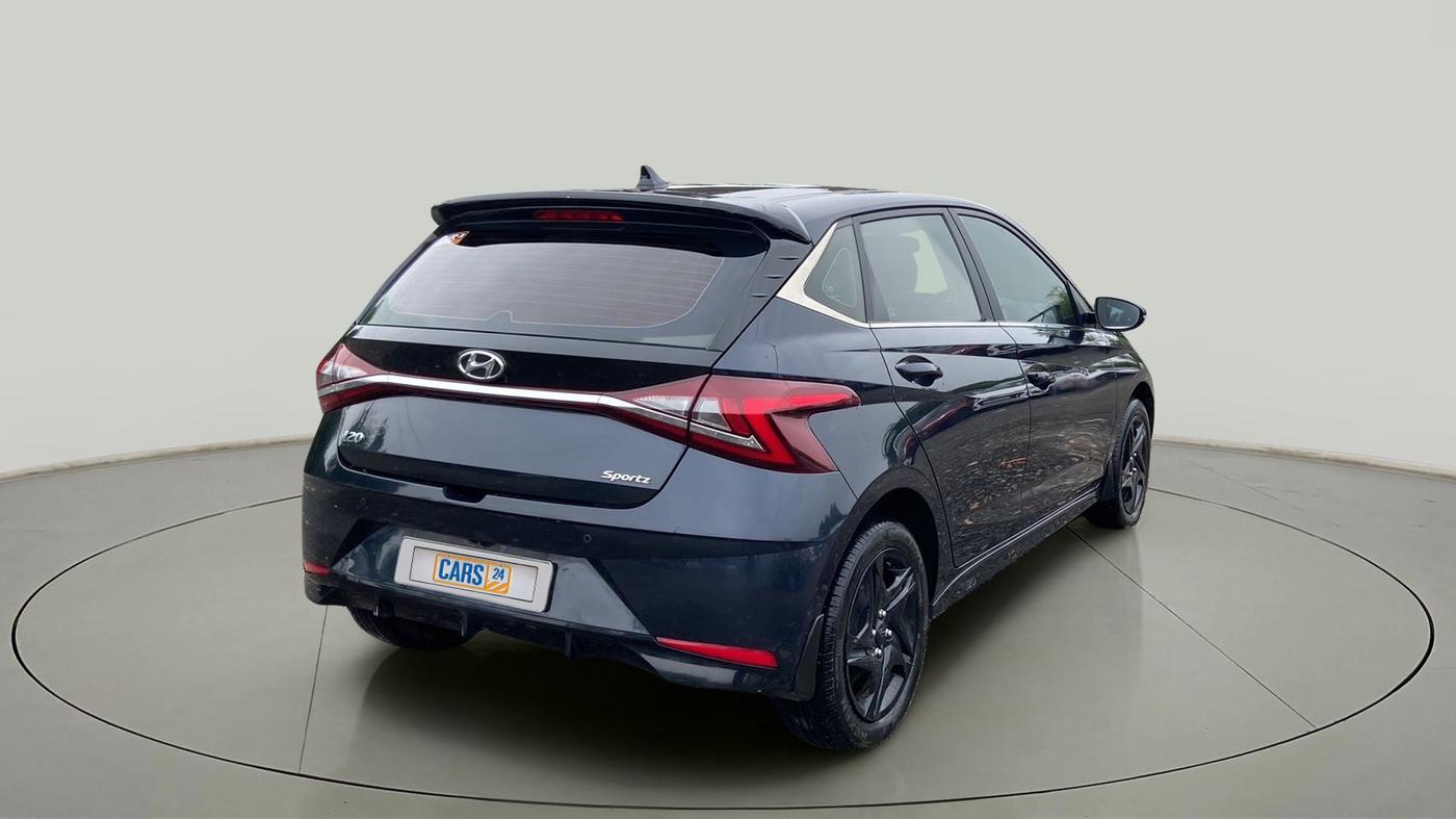 2021 Hyundai NEW I20 SPORTZ 1.2 MT, Petrol, Manual, 29,873 km, Right Back Diagonal