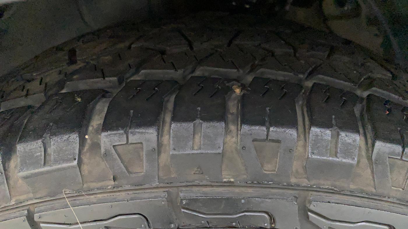 2016 Hyundai Tucson 2WD AT GLS DIESEL, Diesel, Automatic, 77,436 km, Left Front Tyre Tread
