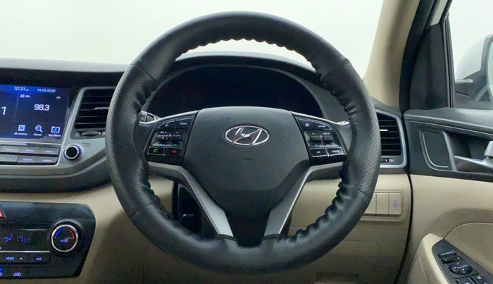 2016 Hyundai Tucson 2WD AT GLS DIESEL, Diesel, Automatic, 77,436 km, Steering Wheel Close Up