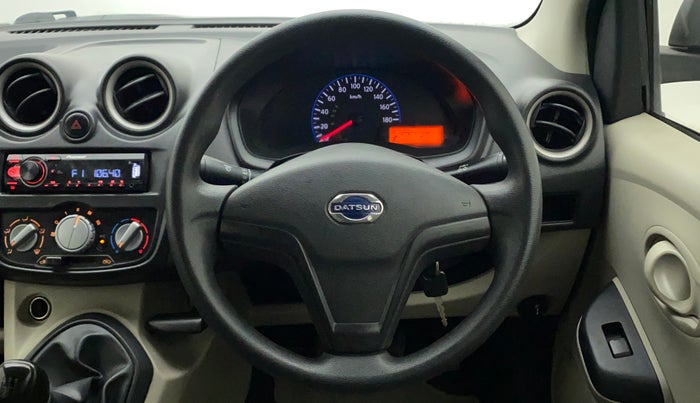 2016 Datsun Go Plus T, Petrol, Manual, 42,043 km, Steering Wheel Close Up