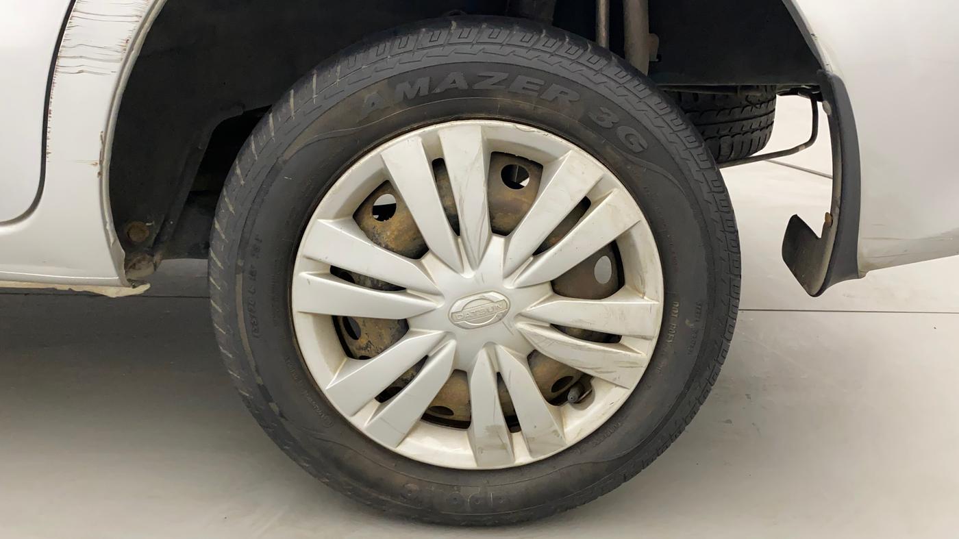 2016 Datsun Go Plus T, Petrol, Manual, 42,043 km, Left Rear Wheel