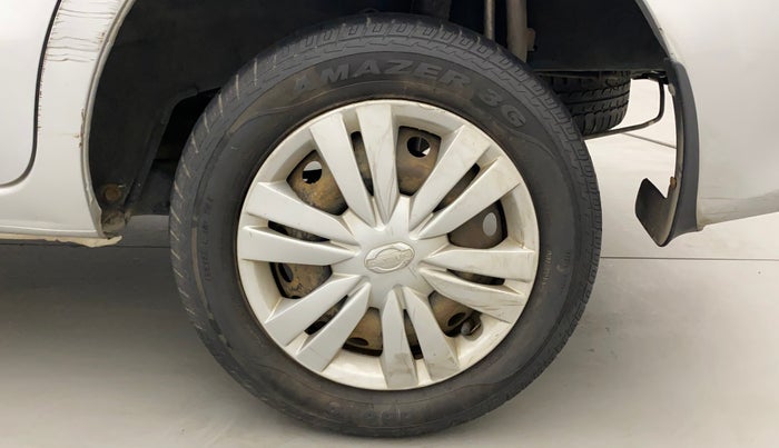 2016 Datsun Go Plus T, Petrol, Manual, 42,043 km, Left Rear Wheel