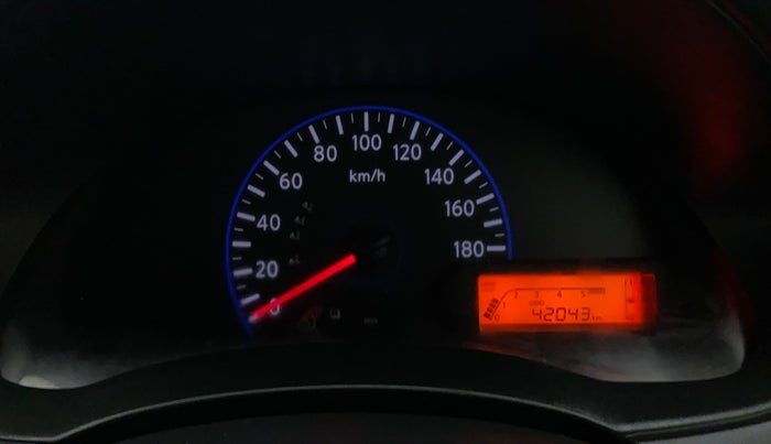 2016 Datsun Go Plus T, Petrol, Manual, 42,043 km, Odometer Image
