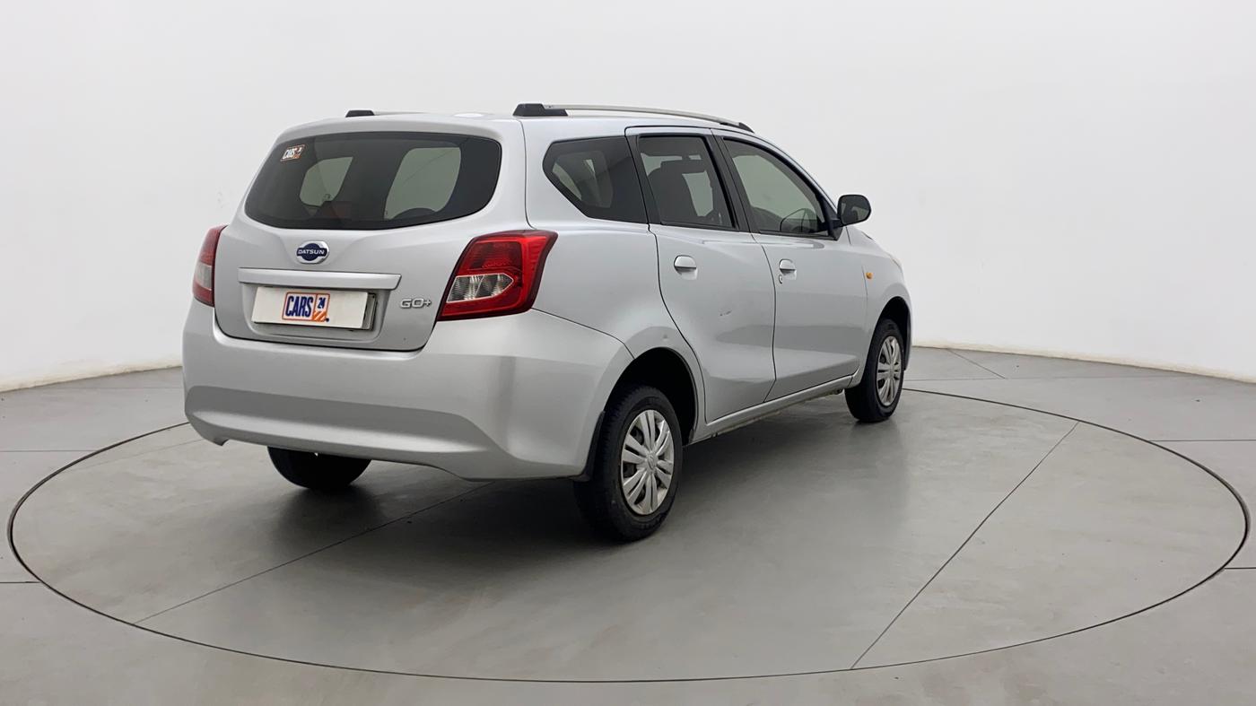 2016 Datsun Go Plus T, Petrol, Manual, 42,043 km, Right Back Diagonal