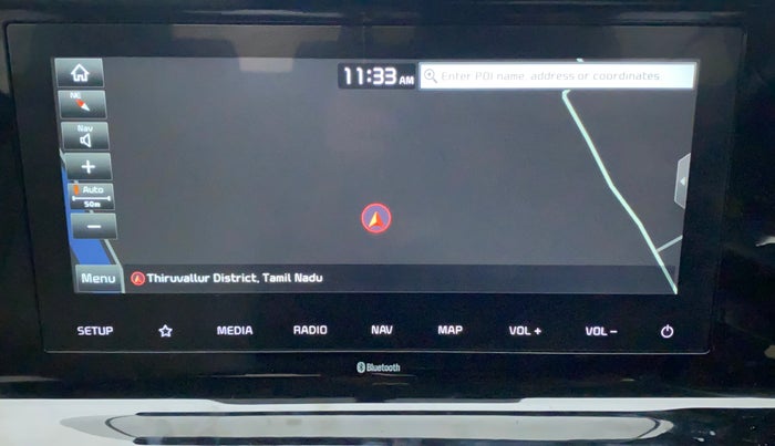 2022 KIA SELTOS HTX 1.5 CVT PETROL, Petrol, Automatic, 26,818 km, Navigation System