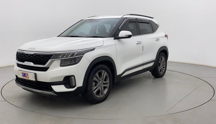2022 KIA SELTOS HTX 1.5 CVT PETROL, Petrol, Automatic, 26,818 km, Left Front Diagonal