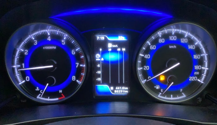 2016 Maruti Baleno ZETA PETROL 1.2, Petrol, Manual, 80,342 km, Odometer Image