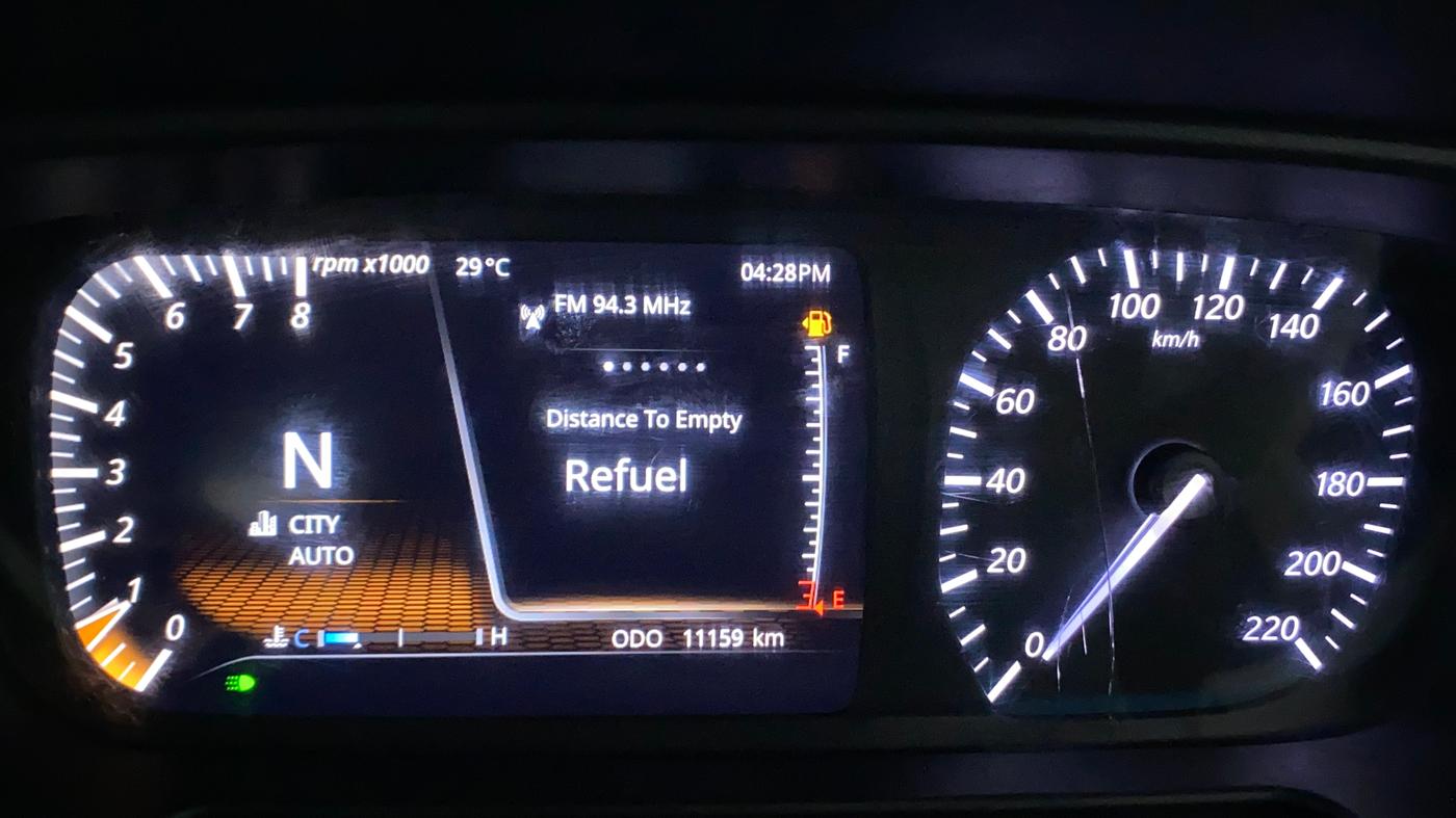 2022 Tata PUNCH CREATIVE AMT 1.2 RTN DUAL TONE, Petrol, Automatic, 11,206 km, Odometer Image