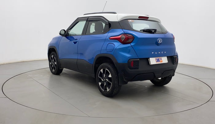 2022 Tata PUNCH CREATIVE AMT 1.2 RTN DUAL TONE, Petrol, Automatic, 11,206 km, Left Back Diagonal