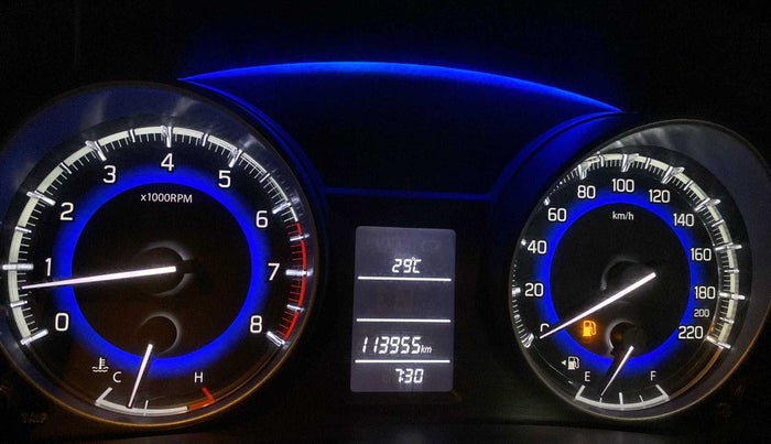 2017 Maruti Baleno DELTA PETROL 1.2, Petrol, Manual, 1,14,028 km, Odometer Image
