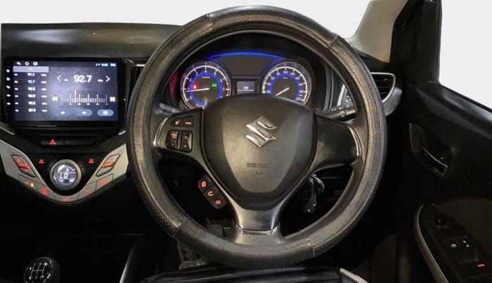 2017 Maruti Baleno DELTA PETROL 1.2, Petrol, Manual, 1,14,028 km, Steering Wheel Close Up