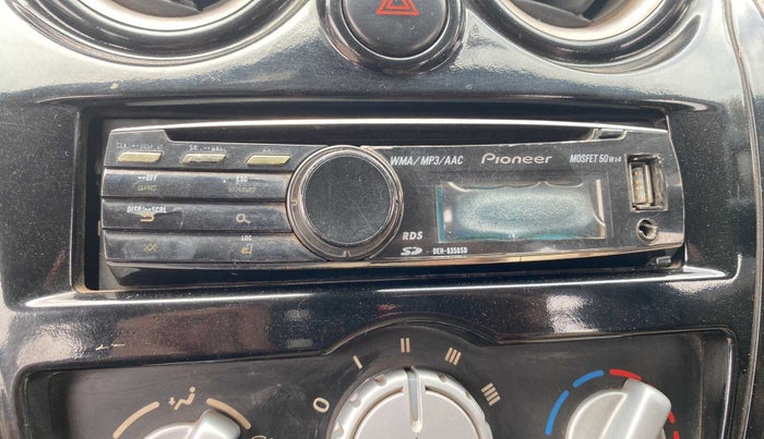 2015 Datsun Go Plus T, Petrol, Manual, 64,752 km, Infotainment system - Display has spot on screen