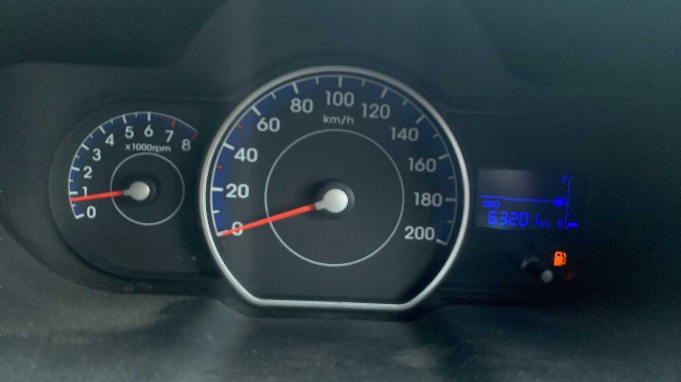 2013 Hyundai i10 MAGNA 1.2, Petrol, Manual, 63,182 km, Odometer Image