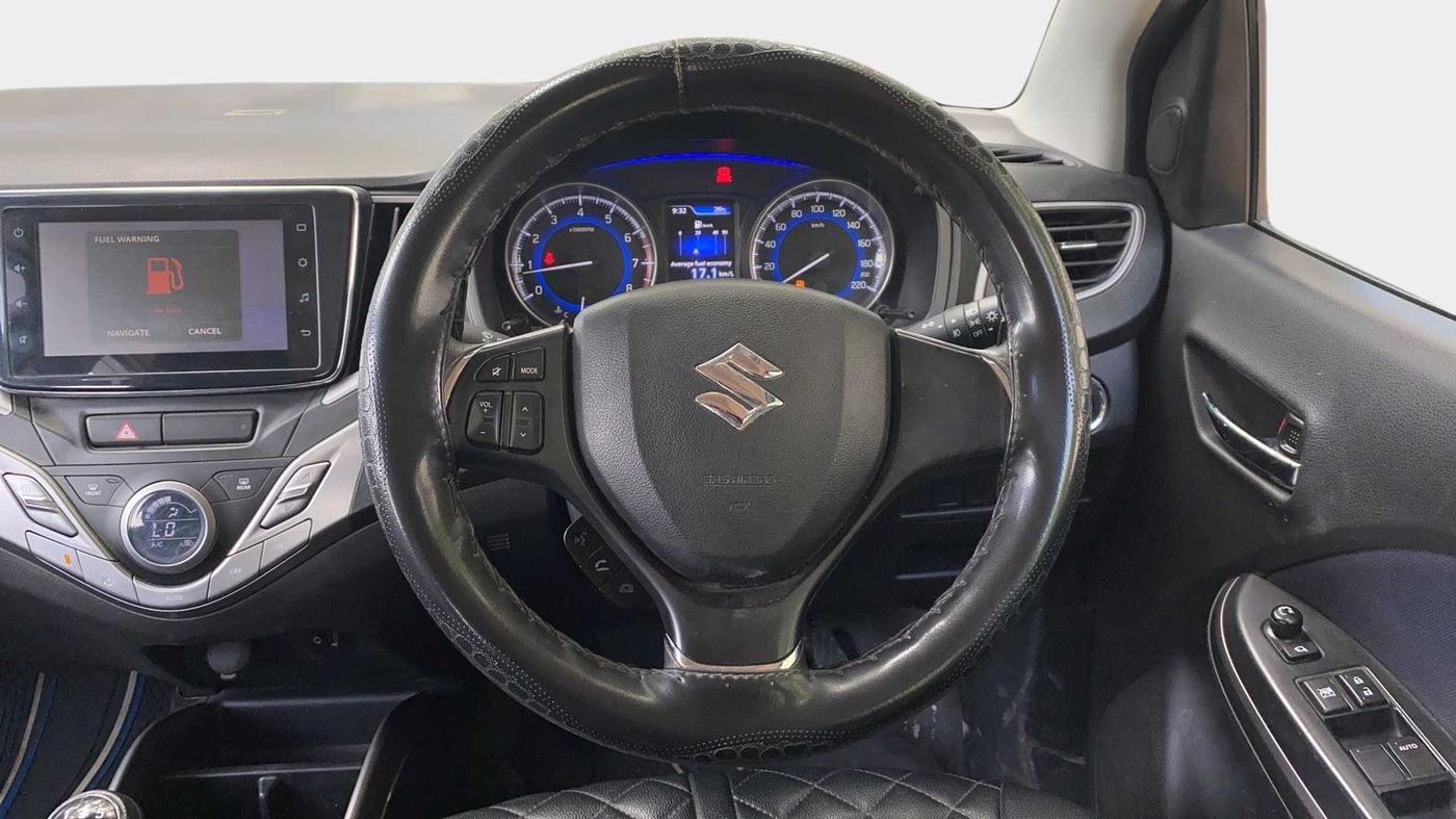 2020 Maruti Baleno ZETA PETROL 1.2, Petrol, Manual, 55,997 km, Steering Wheel Close Up