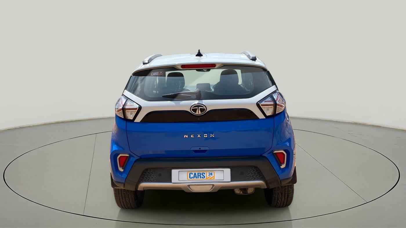 2020 Tata NEXON XZ PLUS (O) PETROL DUAL TONE, Petrol, Manual, 23,529 km, Back/Rear