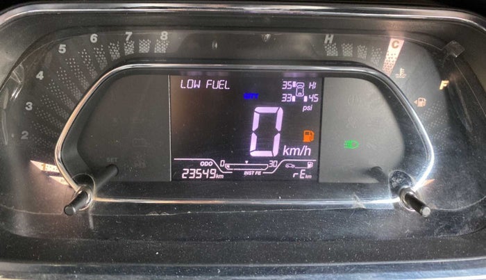 2020 Tata NEXON XZ PLUS (O) PETROL DUAL TONE, Petrol, Manual, 23,529 km, Odometer Image