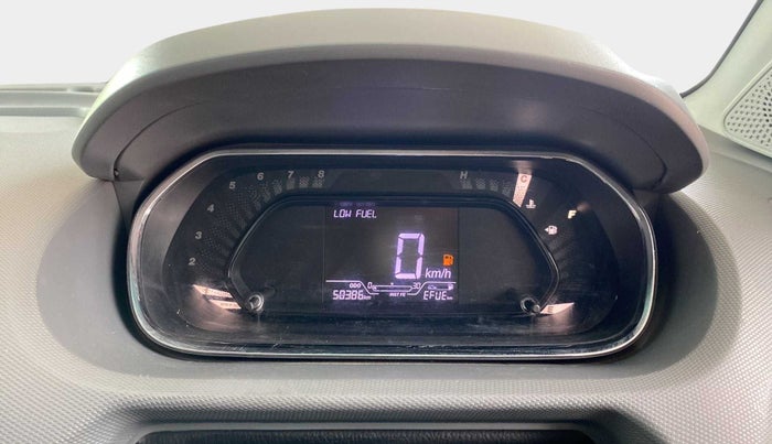 2021 Tata TIGOR XE PETROL, Petrol, Manual, 50,376 km, Odometer Image