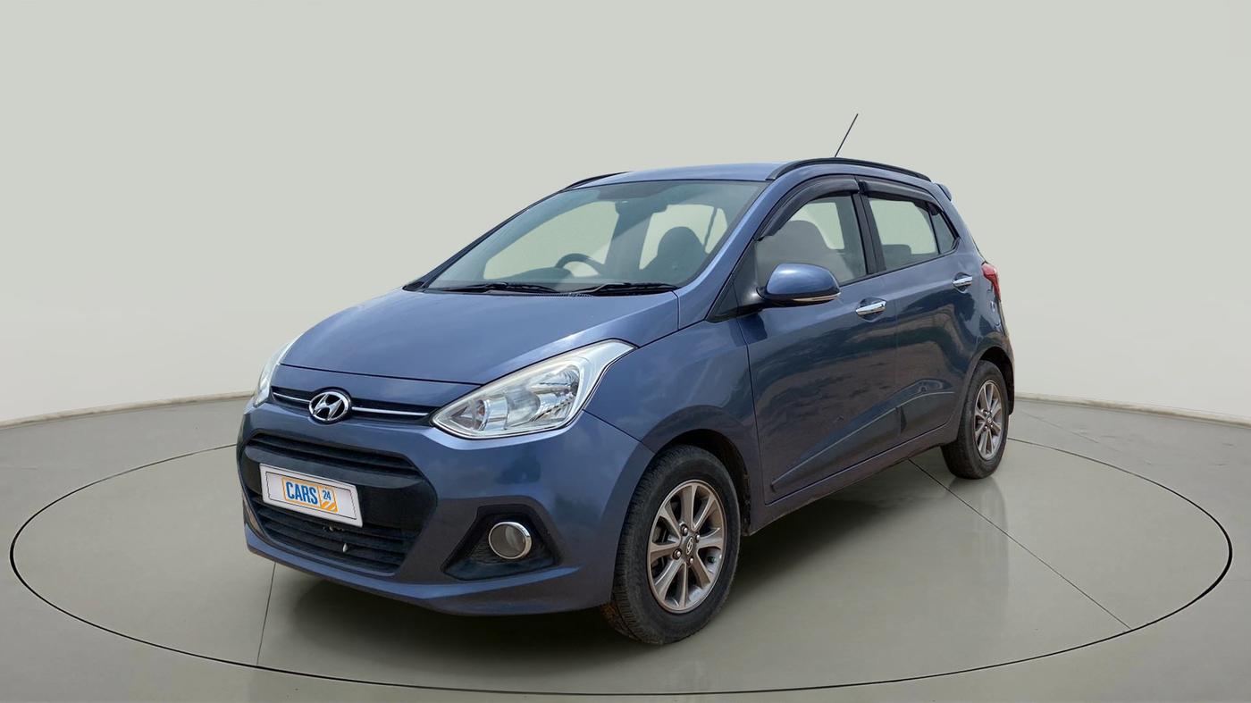 2015 Hyundai Grand i10 ASTA 1.2 KAPPA VTVT, Petrol, Manual, 64,785 km, Left Front Diagonal