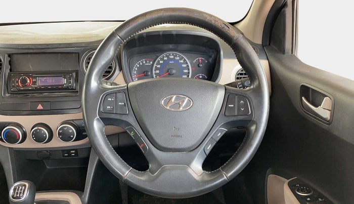 2015 Hyundai Grand i10 ASTA 1.2 KAPPA VTVT, Petrol, Manual, 64,785 km, Steering Wheel Close Up