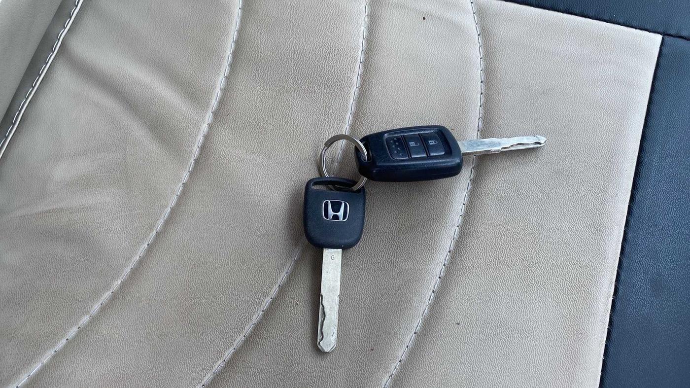 2014 Honda City 1.5L I-VTEC SV CVT, Petrol, Automatic, 51,370 km, Key Close Up