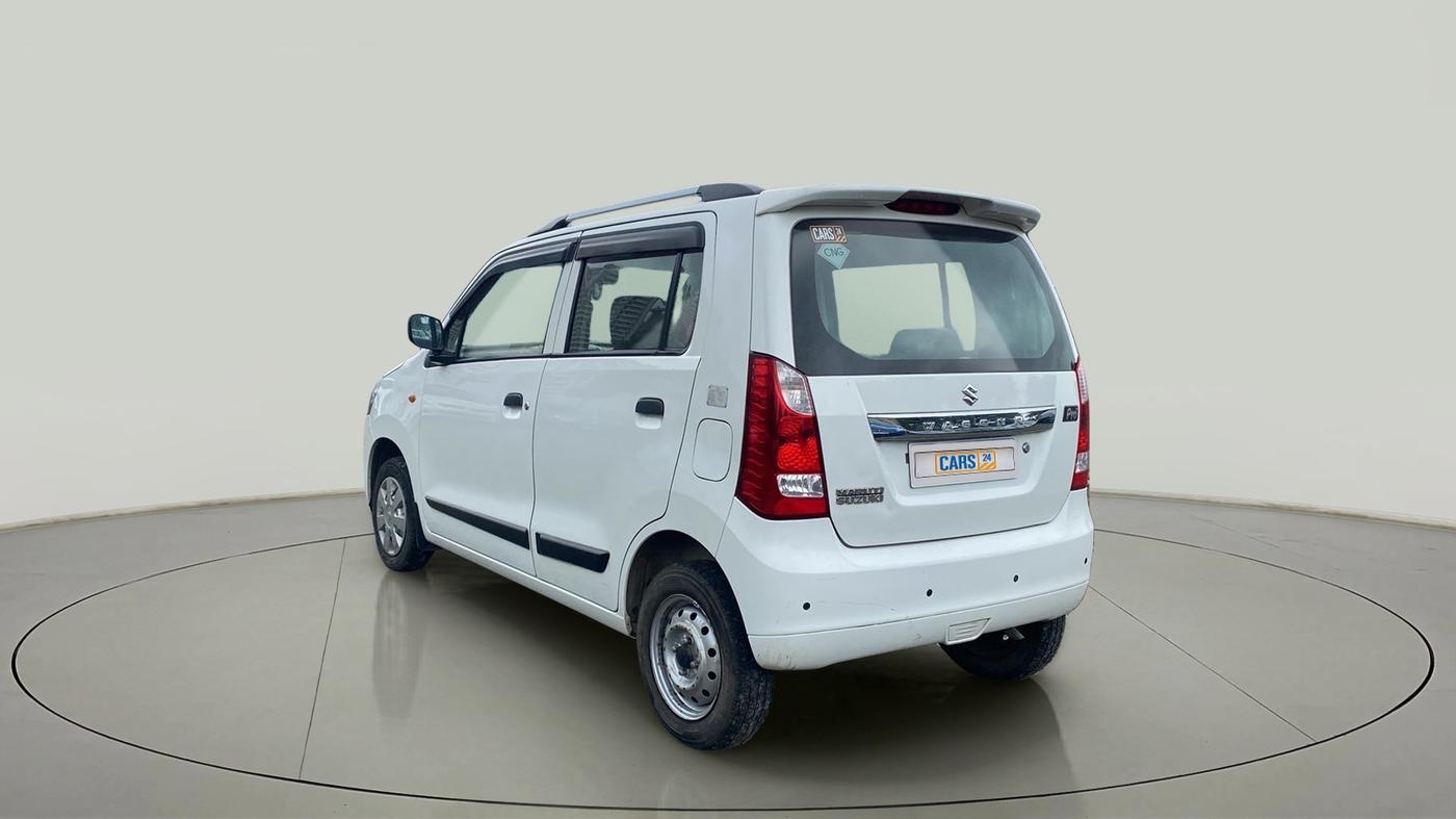 2017 Maruti Wagon R 1.0 LXI CNG, CNG, Manual, 1,15,773 km, Left Back Diagonal