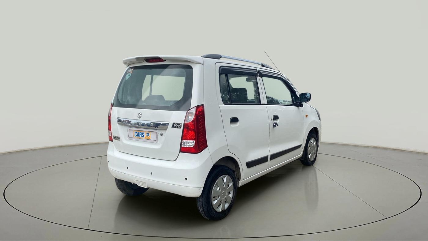 2017 Maruti Wagon R 1.0 LXI CNG, CNG, Manual, 1,15,773 km, Right Back Diagonal