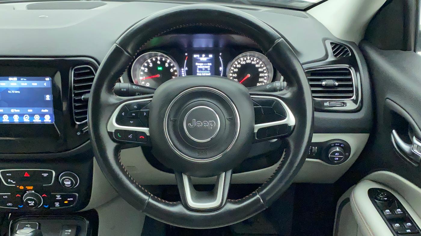 2018 Jeep Compass LIMITED 1.4 PETROL AT, Petrol, Automatic, 38,973 km, Steering Wheel Close Up
