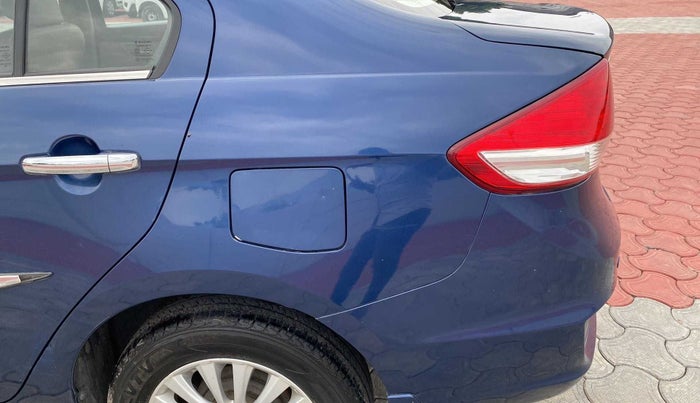 2017 Maruti Ciaz ZETA 1.4  MT PETROL, Petrol, Manual, 38,988 km, Left quarter panel - Slightly dented