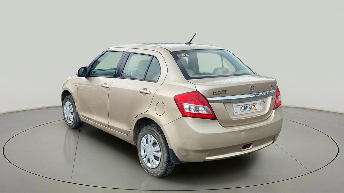 2014 Maruti Swift Dzire VXI, Petrol, Manual, 1,24,716 km, Left Back Diagonal