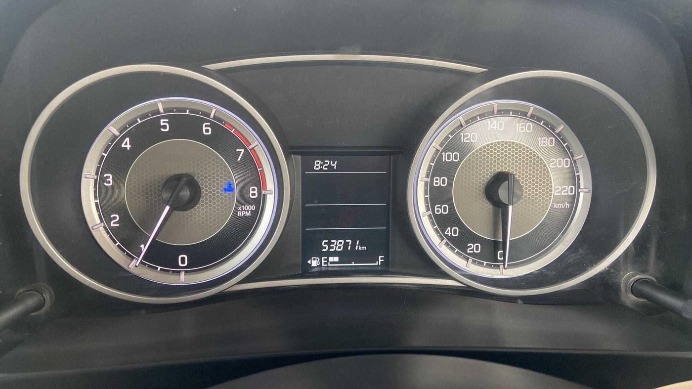 2018 Maruti Dzire VXI, Petrol, Manual, 53,888 km, Odometer Image