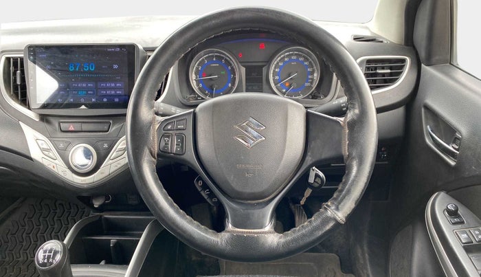 2016 Maruti Baleno DELTA PETROL 1.2, Petrol, Manual, 40,131 km, Steering Wheel Close Up