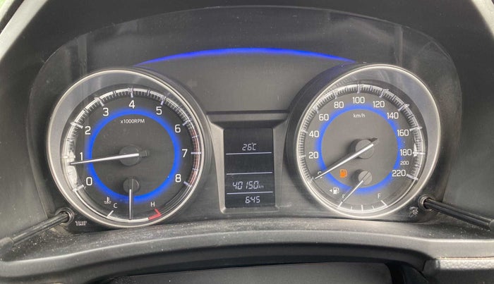 2016 Maruti Baleno DELTA PETROL 1.2, Petrol, Manual, 40,131 km, Odometer Image