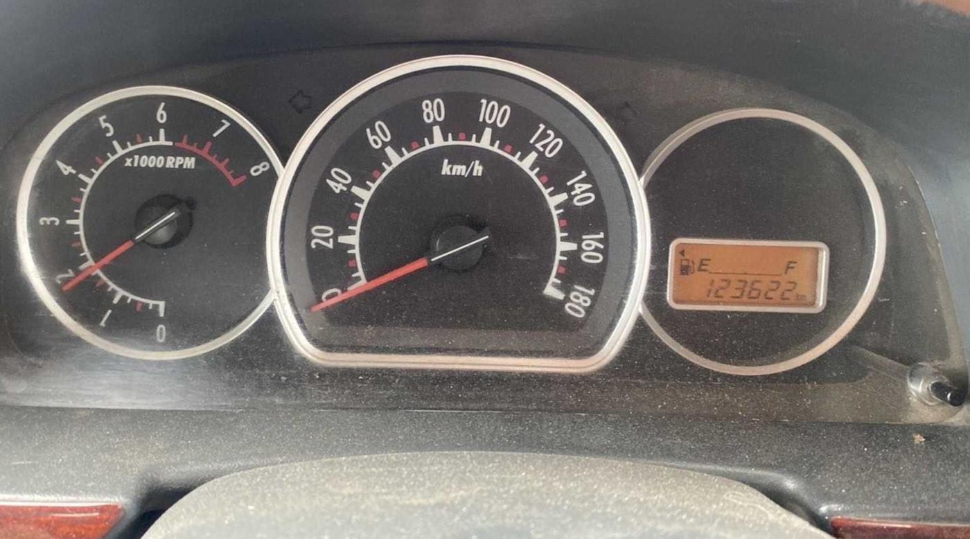 2011 Maruti Alto K10 VXI, Petrol, Manual, 1,23,621 km, Odometer Image