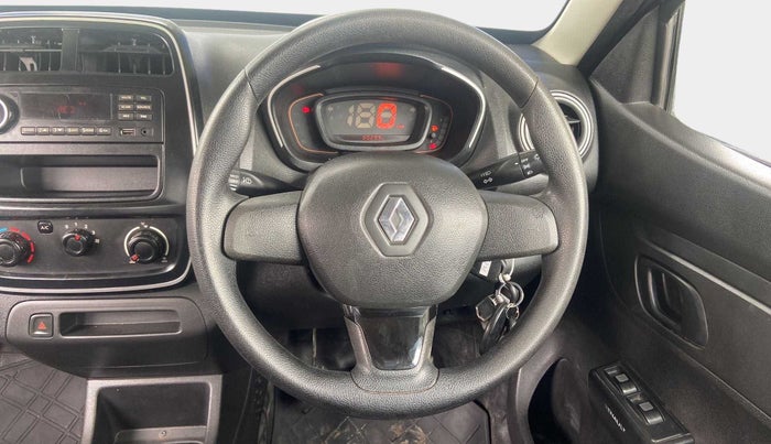 2018 Renault Kwid RXL, Petrol, Manual, 50,293 km, Steering Wheel Close Up