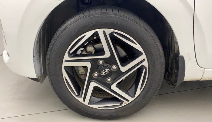 2023 Hyundai GRAND I10 NIOS SPORTZ 1.2 KAPPA VTVT DUAL TONE, Petrol, Manual, 8,830 km, Left Front Wheel